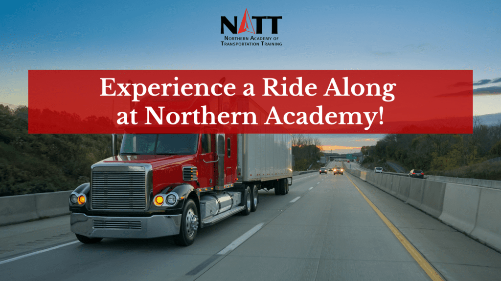 Experience a ride along with NATT Northern Academy of Transportation Training