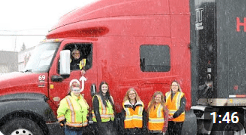 women in trucking video